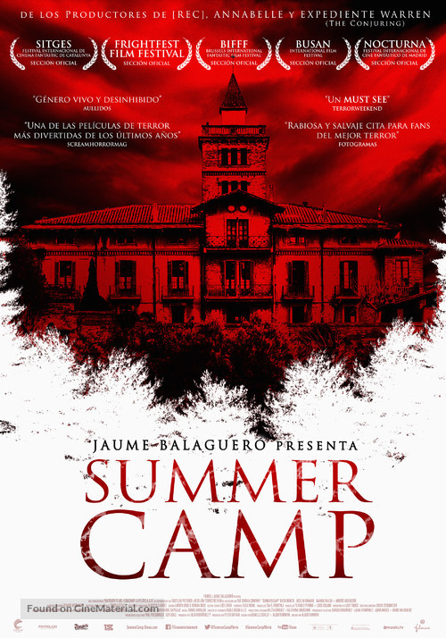 Summer Camp - Spanish Movie Poster