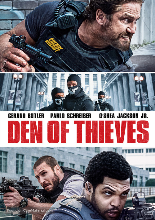 Den of Thieves - Canadian DVD movie cover