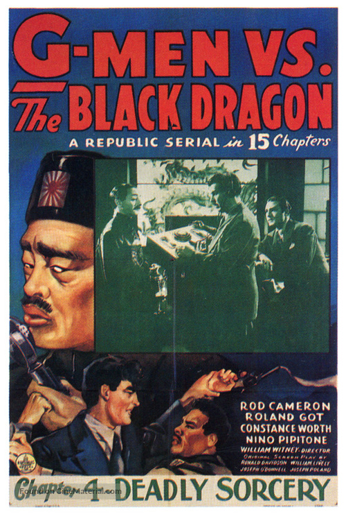 G-men vs. the Black Dragon - Movie Poster