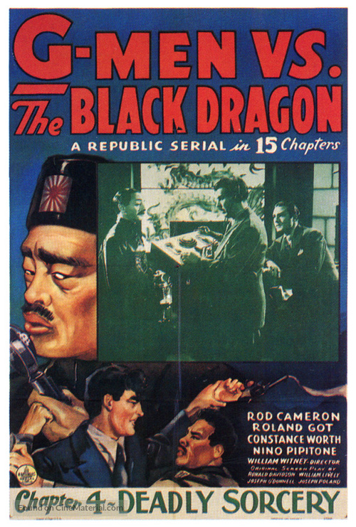 G-men vs. the Black Dragon - Movie Poster