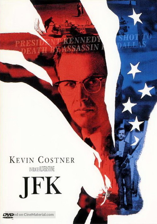 JFK - French DVD movie cover