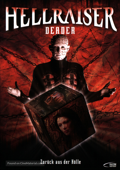 Hellraiser: Deader - German DVD movie cover