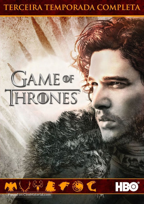 &quot;Game of Thrones&quot; - Portuguese DVD movie cover