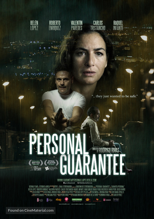Garant&iacute;a personal - Spanish Movie Cover