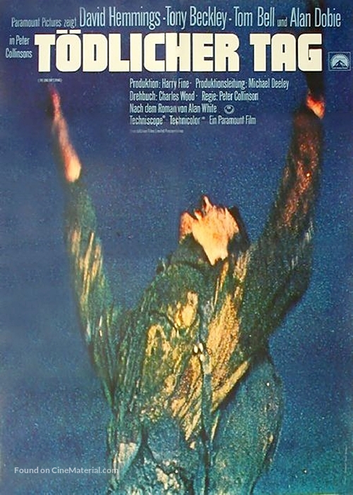 The Long Day&#039;s Dying - German Movie Poster