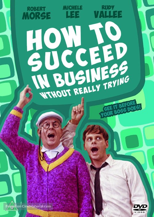How to Succeed in Business Without Really Trying - British DVD movie cover