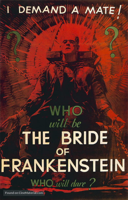 Bride of Frankenstein - Teaser movie poster