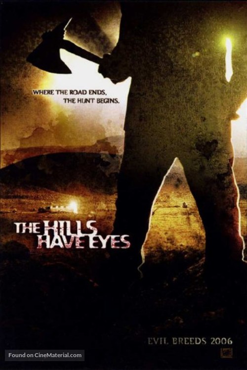 THE HILLS HAVE EYES Movie Poster European Version 