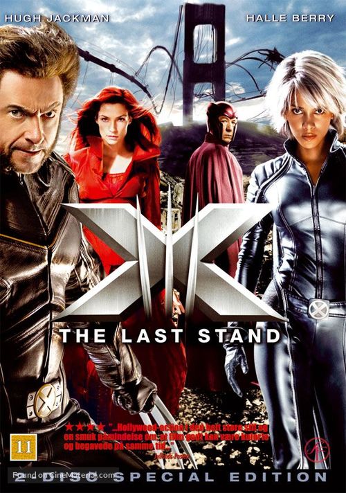 X-Men: The Last Stand - Danish Movie Cover