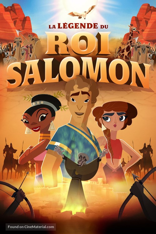 The Legend of King Solomon - French DVD movie cover