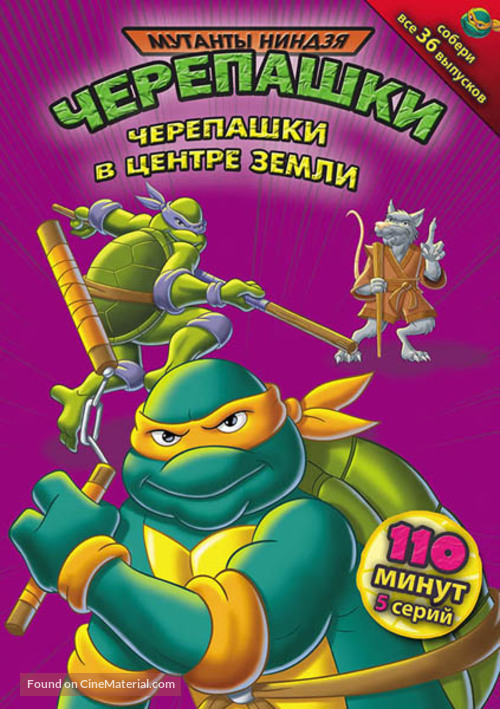 &quot;Teenage Mutant Ninja Turtles&quot; - Russian DVD movie cover