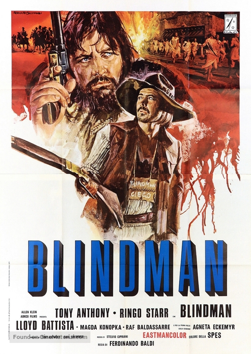 Blindman - Italian Movie Poster