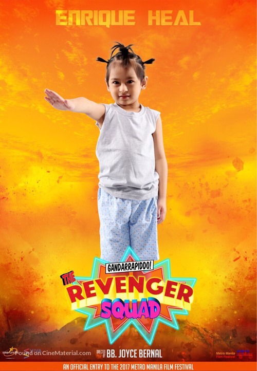 Gandarrappido!: The Revenger Squad - Philippine Movie Poster