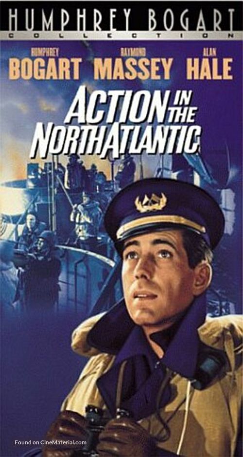 Action in the North Atlantic - VHS movie cover