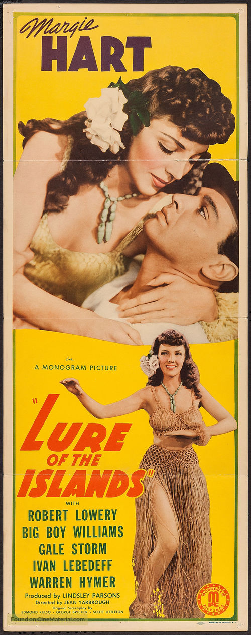 Lure of the Islands - Movie Poster