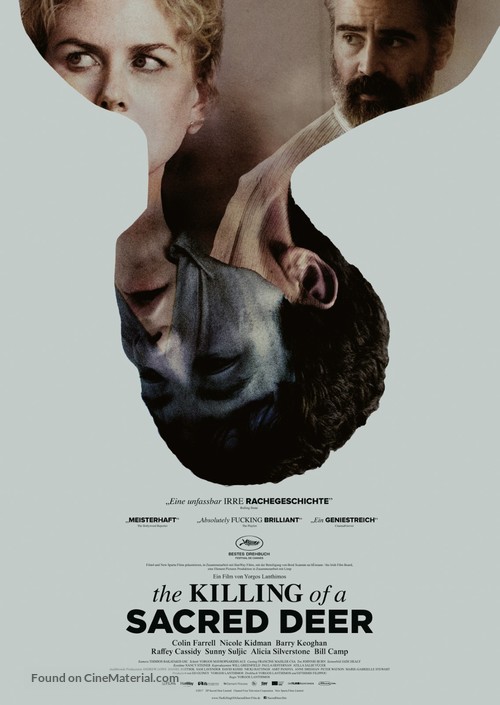 The Killing of a Sacred Deer - German Movie Poster