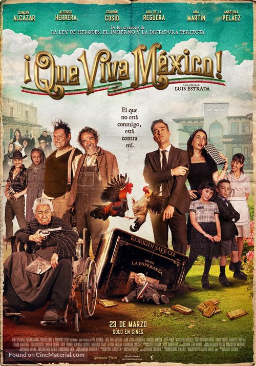 &iexcl;Que viva M&eacute;xico! - Mexican Movie Poster