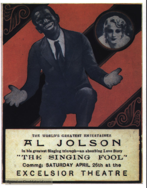 The Singing Fool - Movie Poster