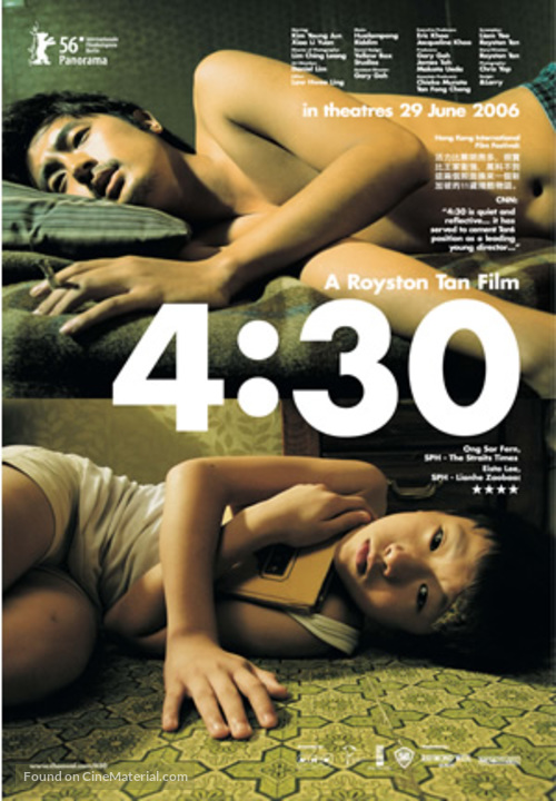 4:30 - Singaporean Movie Poster