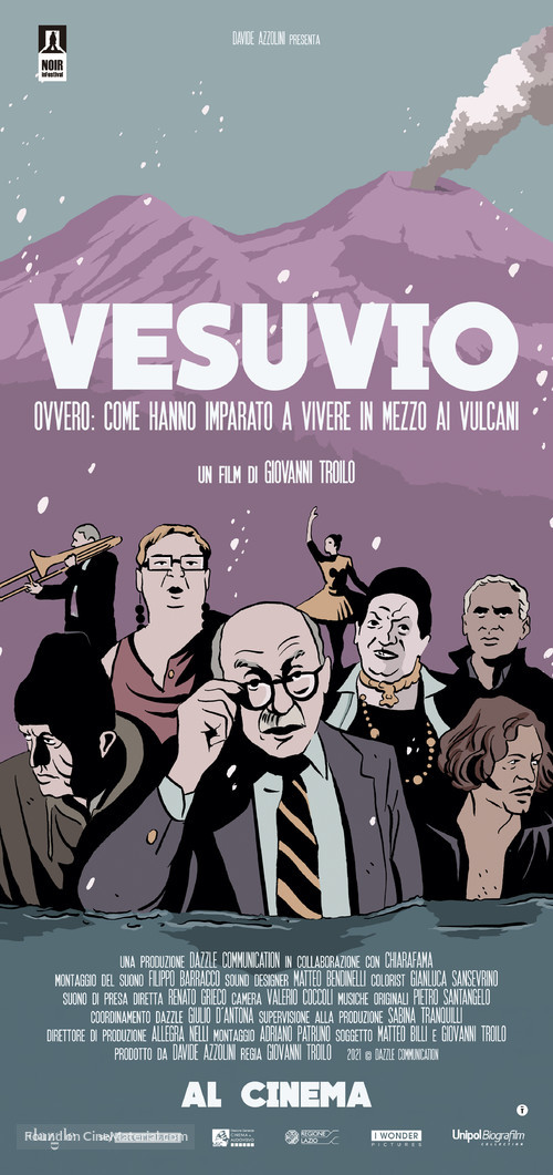 Vesuvio or: How They Learned to Live Between Volcanoes - Italian Movie Poster