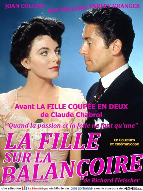 The Girl in the Red Velvet Swing - French Movie Cover