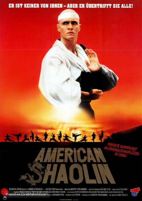 American Shaolin - German Movie Poster