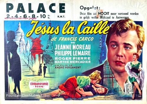 M&#039;sieur la Caille - Belgian Movie Poster