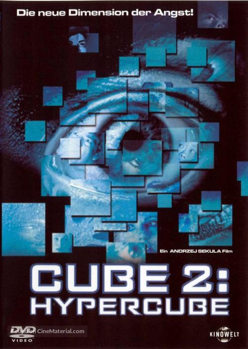 Cube 2: Hypercube - German DVD movie cover