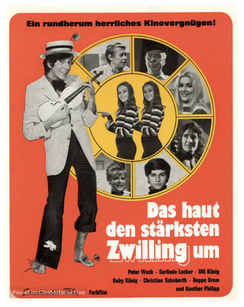 Das haut den st&auml;rksten Zwilling um - German Movie Poster
