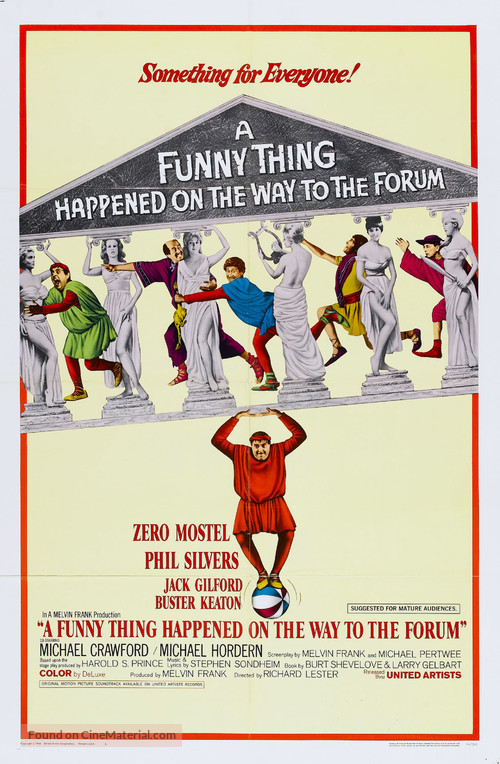 A Funny Thing Happened on the Way to the Forum - Movie Poster