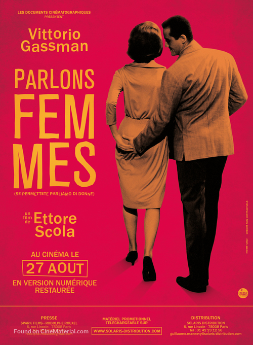 Se permettete parliamo di donne - French Movie Poster