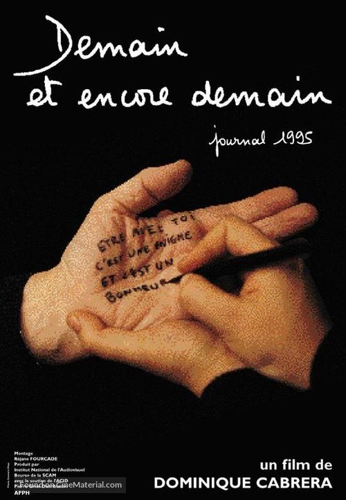 Demain et encore demain, journal 1995 - French Movie Poster