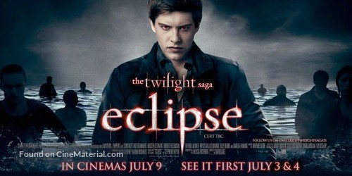 The Twilight Saga: Eclipse - British Movie Poster