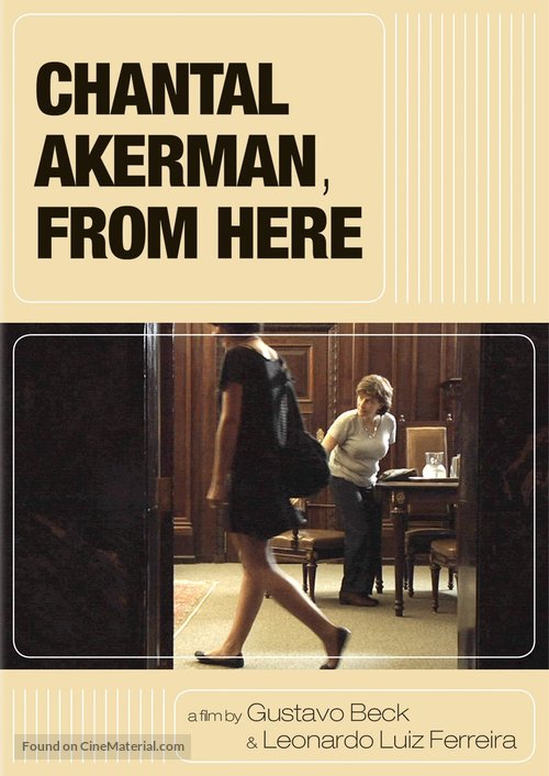 Chantal Akerman, de &ccedil;a - DVD movie cover