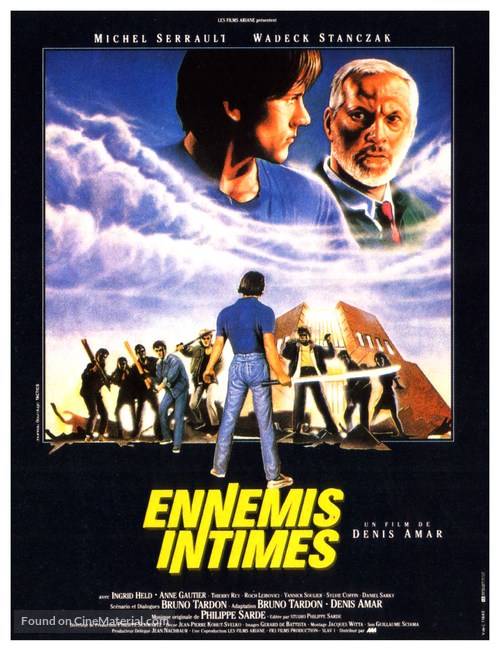 Ennemis intimes - French Movie Poster