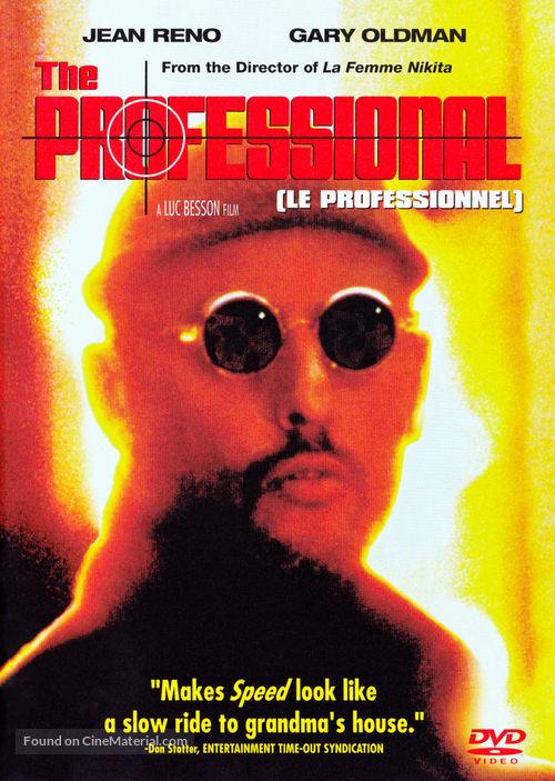 L&eacute;on: The Professional - Canadian DVD movie cover