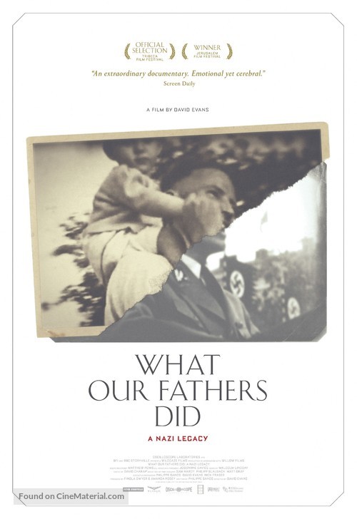 What Our Fathers Did: A Nazi Legacy - British Movie Poster