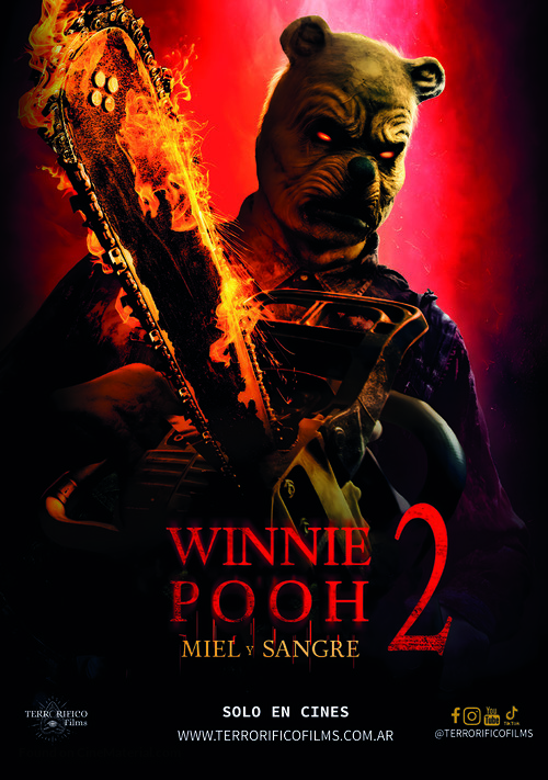 Winnie-The-Pooh: Blood and Honey 2 - Argentinian Movie Poster