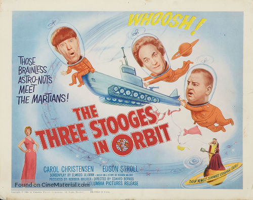 The Three Stooges in Orbit - Movie Poster