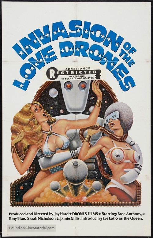 Invasion of the Love Drones - Movie Poster