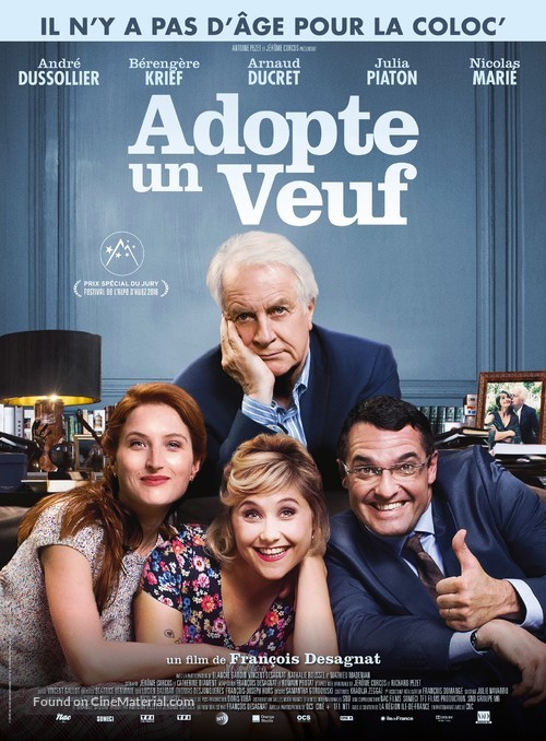 Adopte un veuf - French Movie Poster