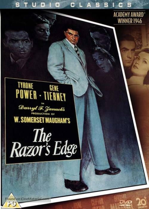 The Razor&#039;s Edge - British Movie Cover