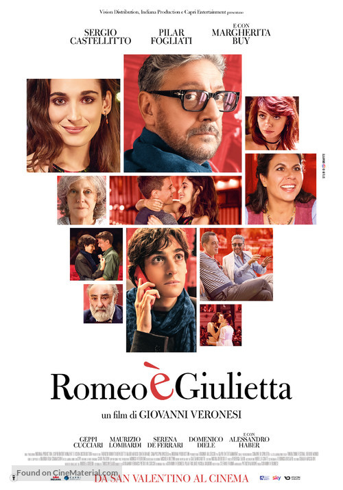 Romeo &egrave; Giulietta - Italian Movie Poster