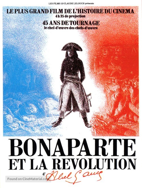 Bonaparte et la r&eacute;volution - French Movie Poster