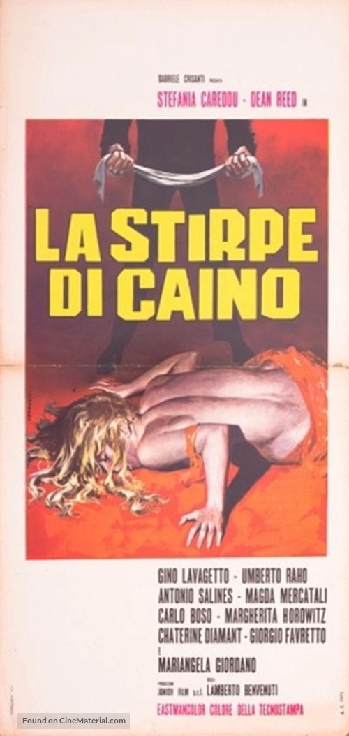 La stirpe di Caino - Italian Movie Poster