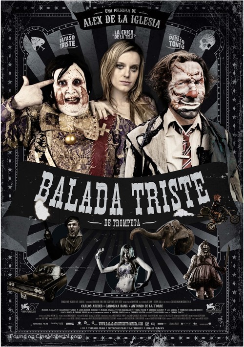 Balada triste de trompeta - Spanish Movie Poster