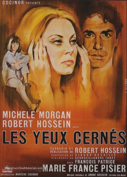 Les yeux cern&eacute;s - French Movie Poster