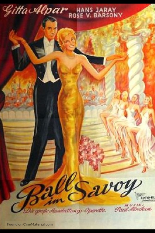 Ball im Savoy - Austrian Movie Poster