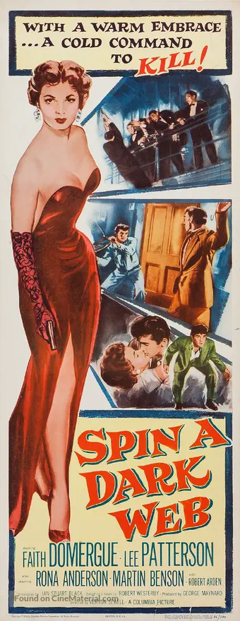 Spin a Dark Web (1956) movie poster