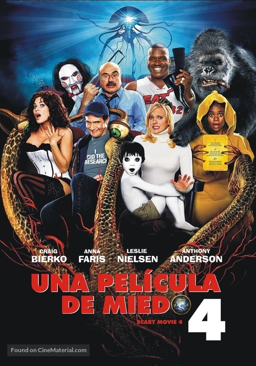 Scary Movie 4 - Argentinian DVD movie cover